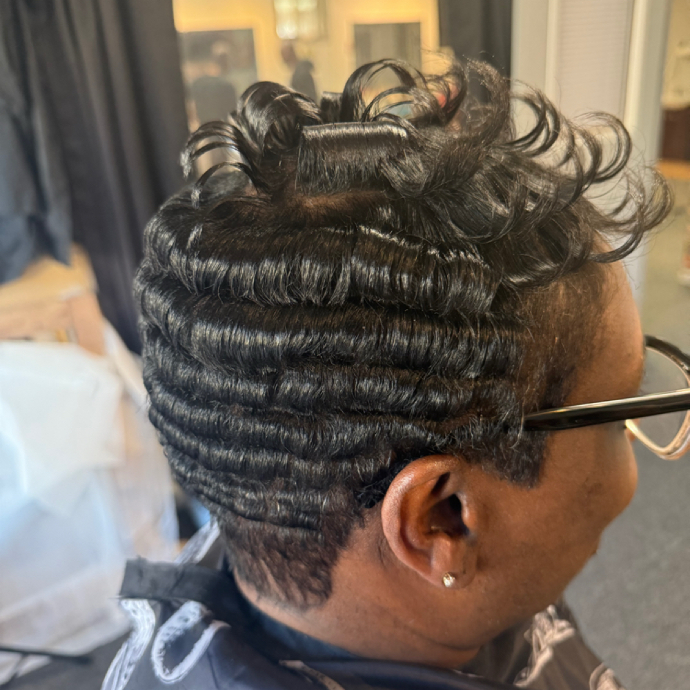 Cut/Curl/Style Short Hair