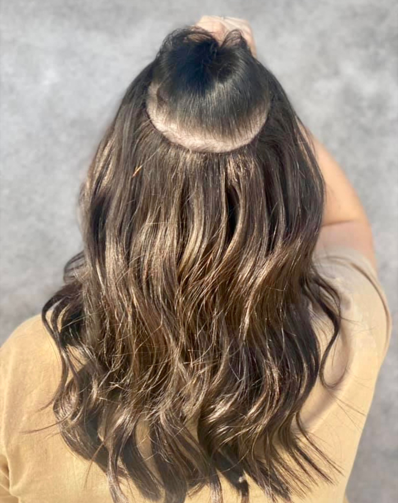 Weft Extension Move Up 1 Row