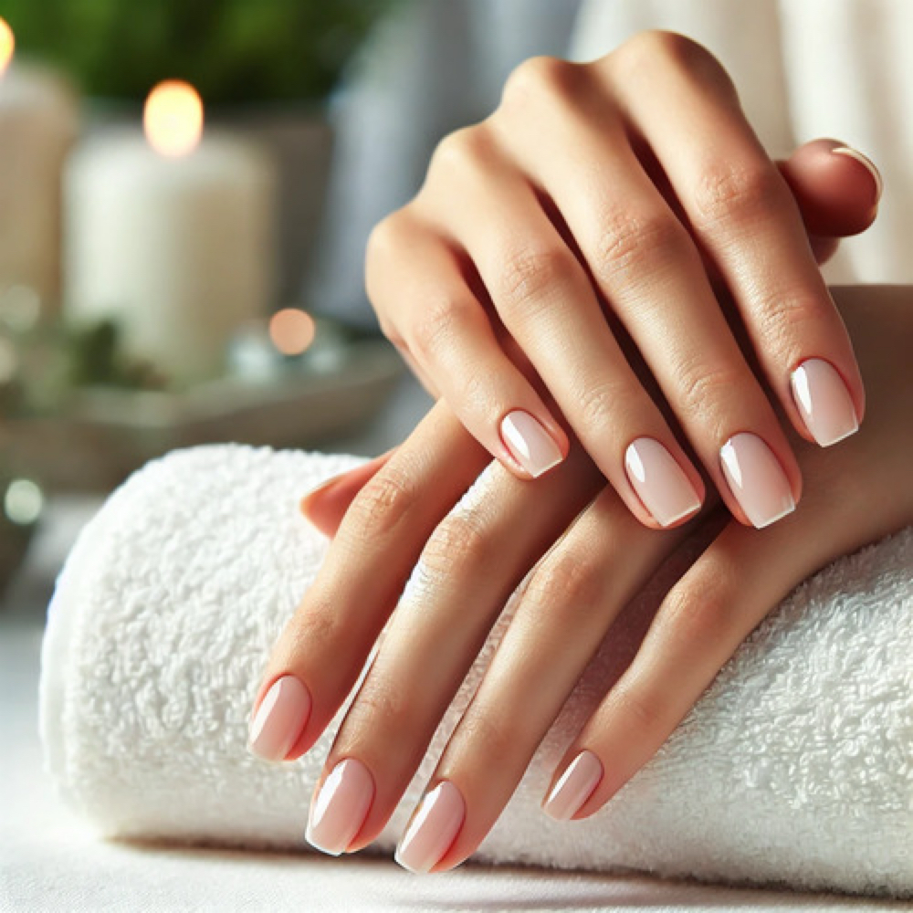 Gel Extentions Full Set- Design at Van Nails & Spa in Cabot, AR