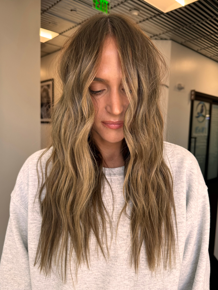 Partial Highlight With Blow Out