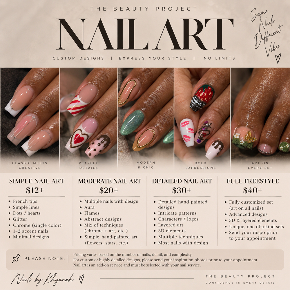 Nail Art at The beauty project LLC in San Antonio, Texas, TX