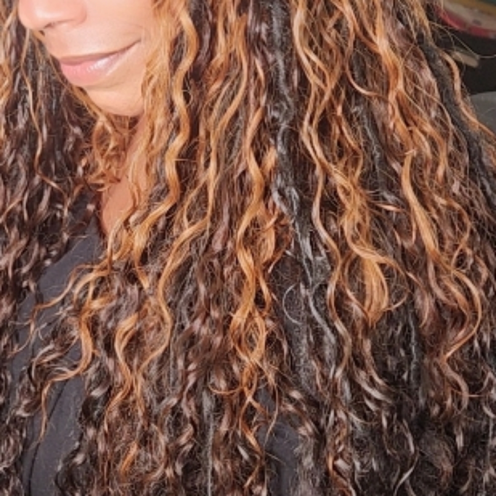BOHO Locs at Qrownedbykrys in San Diego, CA