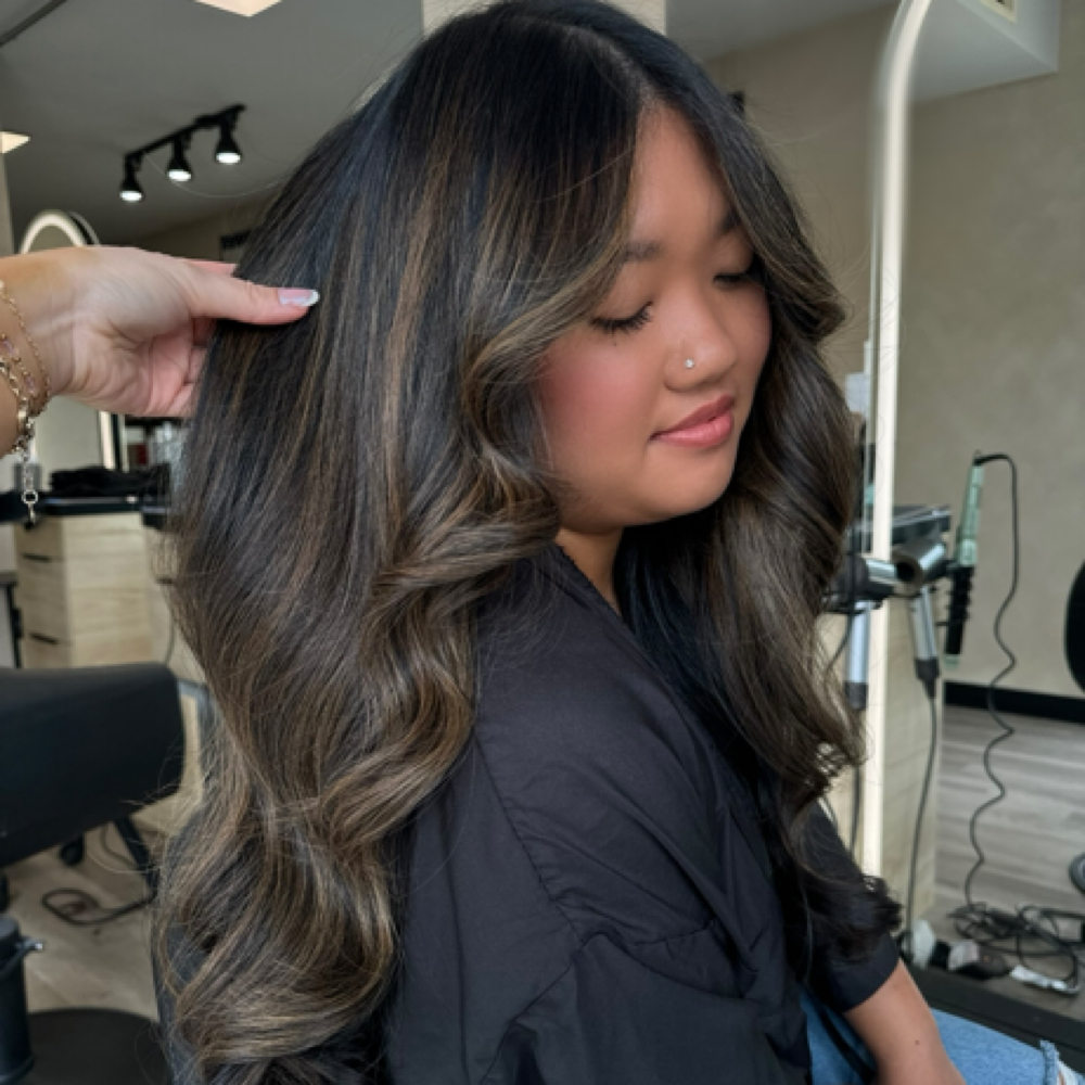 HALF BALAYAGE at Carly Coburn in Spring, TX