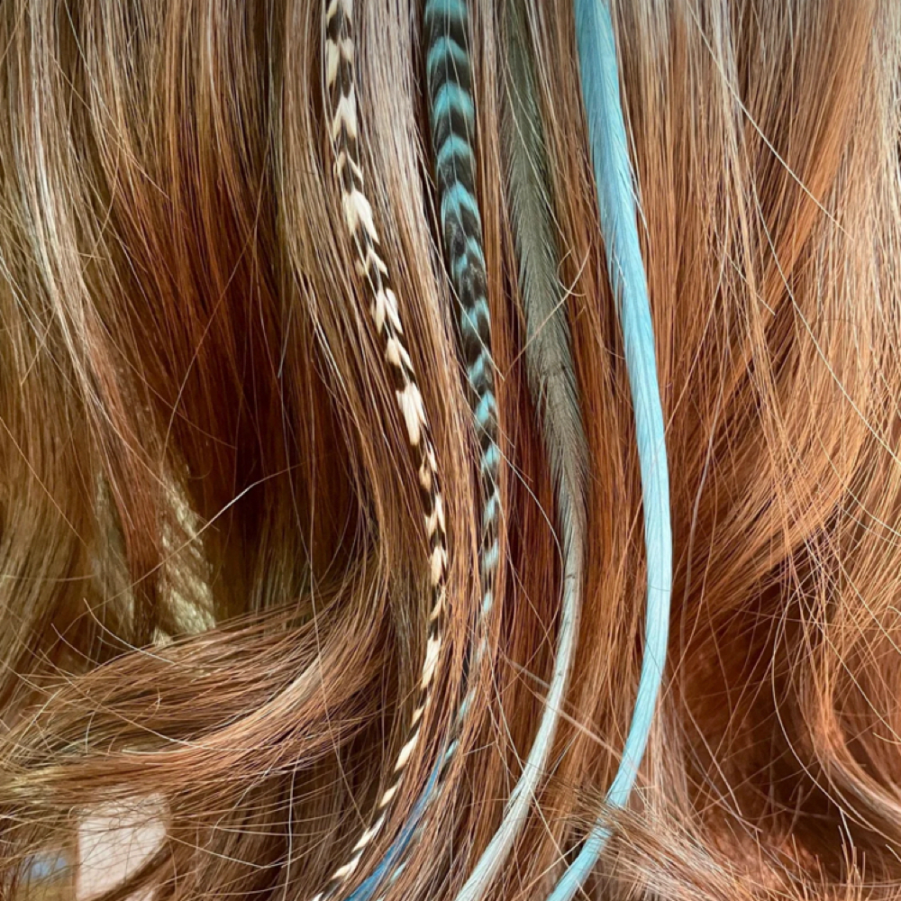 Hair Feathers at Kiana’s Hair Artistry in Rupert, ID