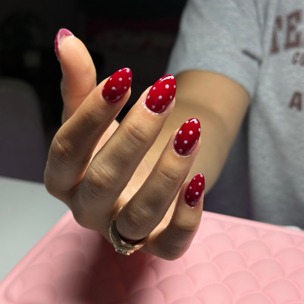 Acrylic Fill at Polished By Addi in College Station, TX