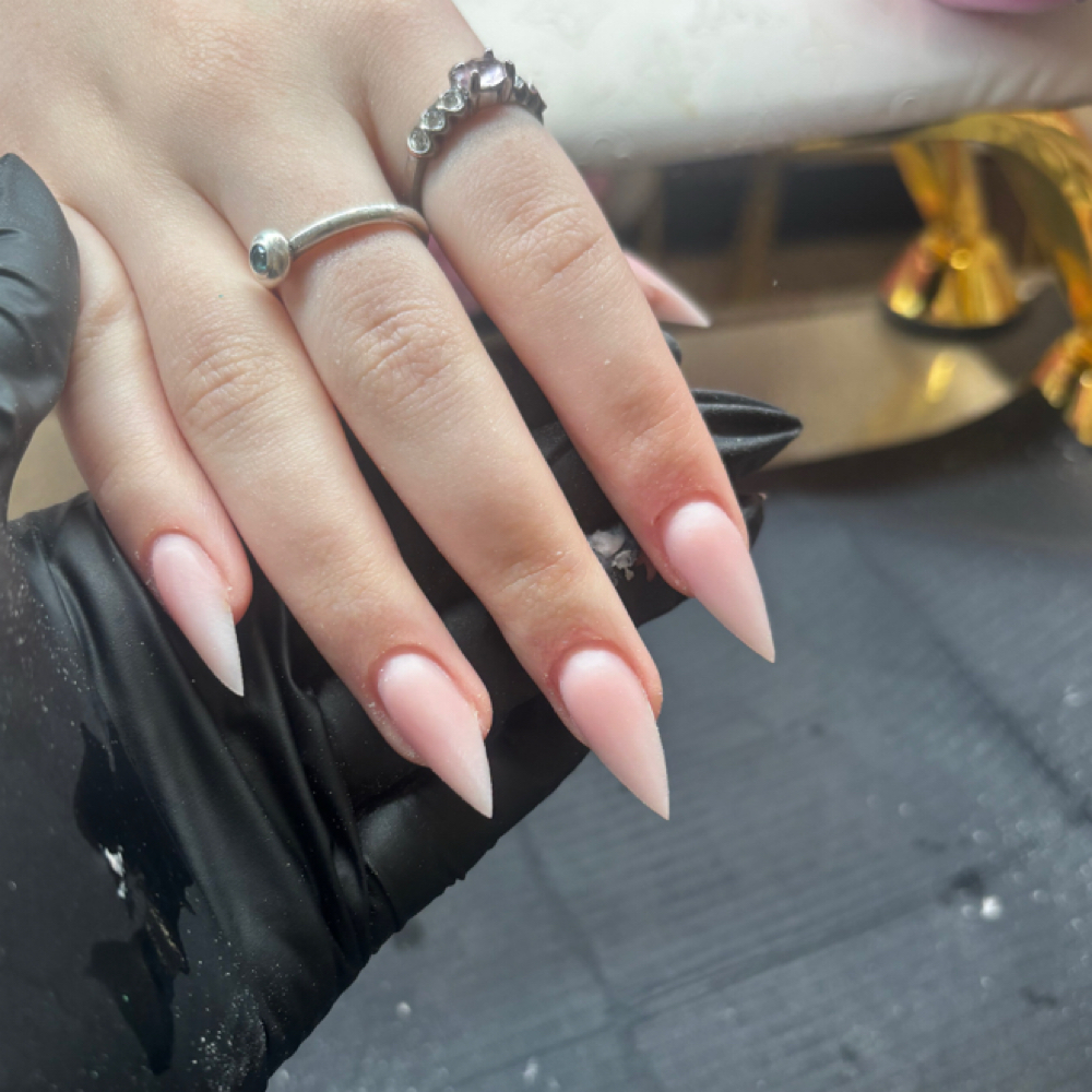 Acryllic Nail Re-fill at Zoe Nobles in Montgomery, TX
