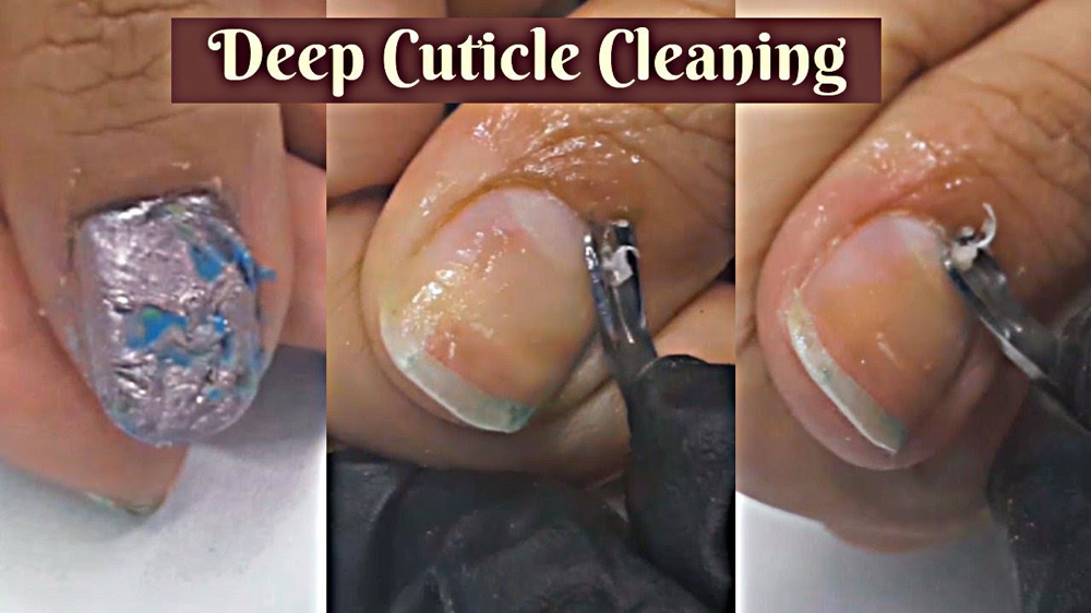 Cuticle Cleanup W/O Service