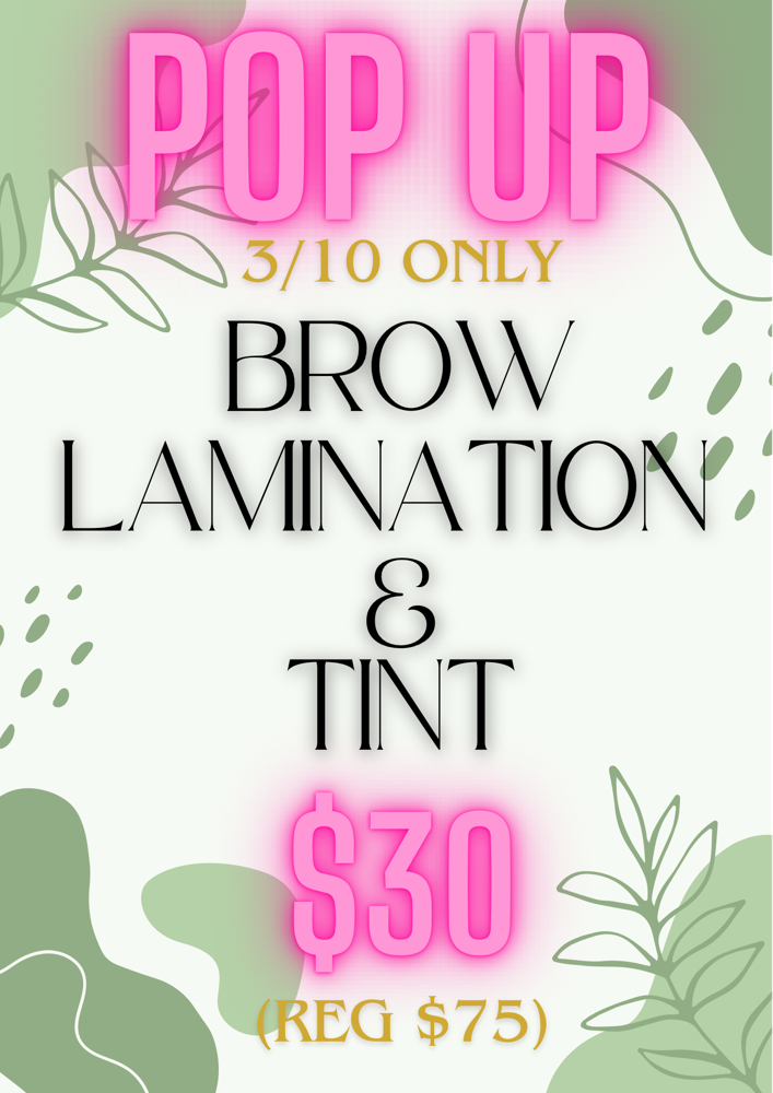 3/10 Brow Lami Special