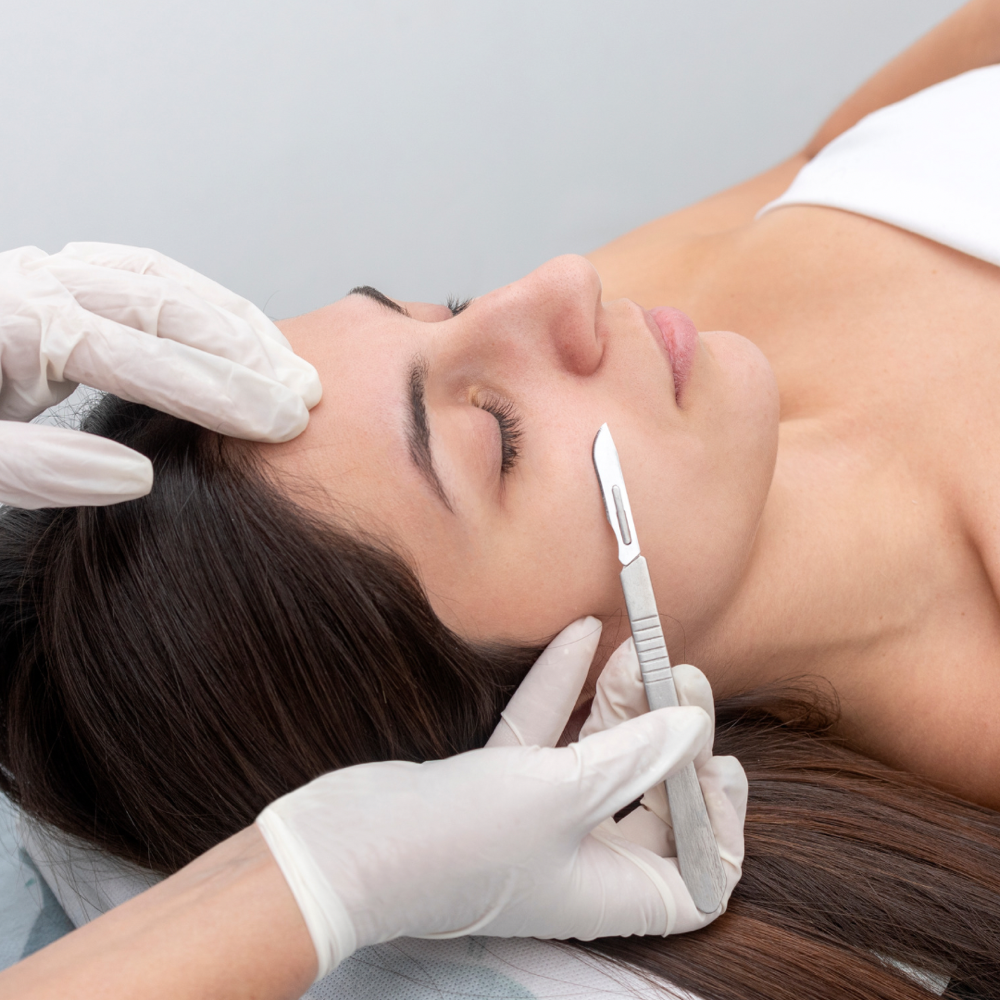 Dermaplaning Facial Treatment