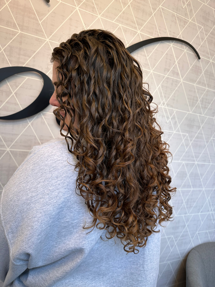 Curly Style add-on (with color) at She Creates Hair, LLC in Loveland, CO