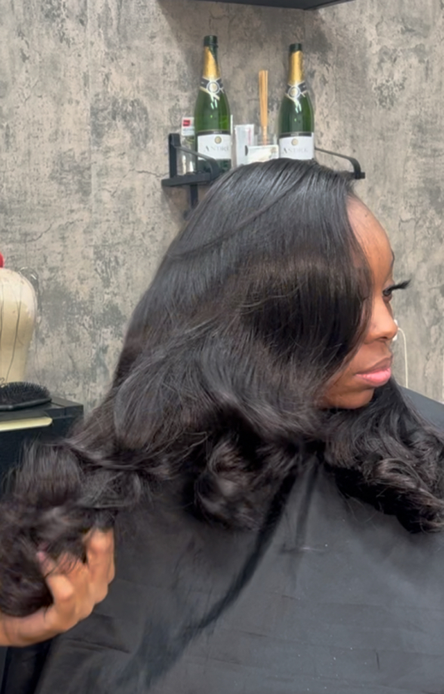Sew In W / Leave Out •