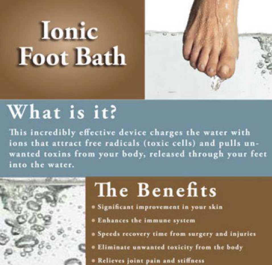 30 Mins Ionic Foot Detox