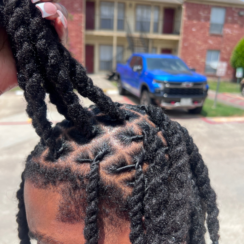 Retwist at Haus Of Sway | Loc Care Services in Humble, TX