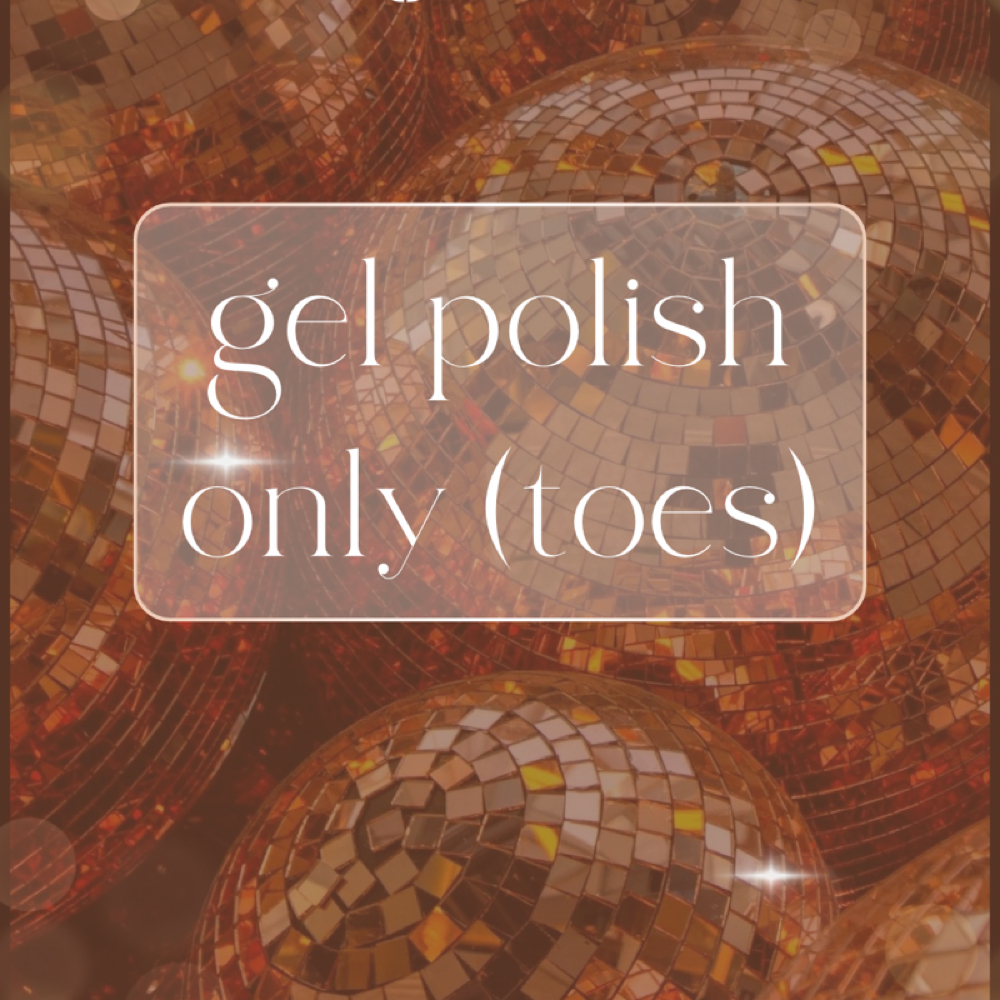Gel Polish Only (on toes) at nailed_byaddie_ in Statesboro, GA