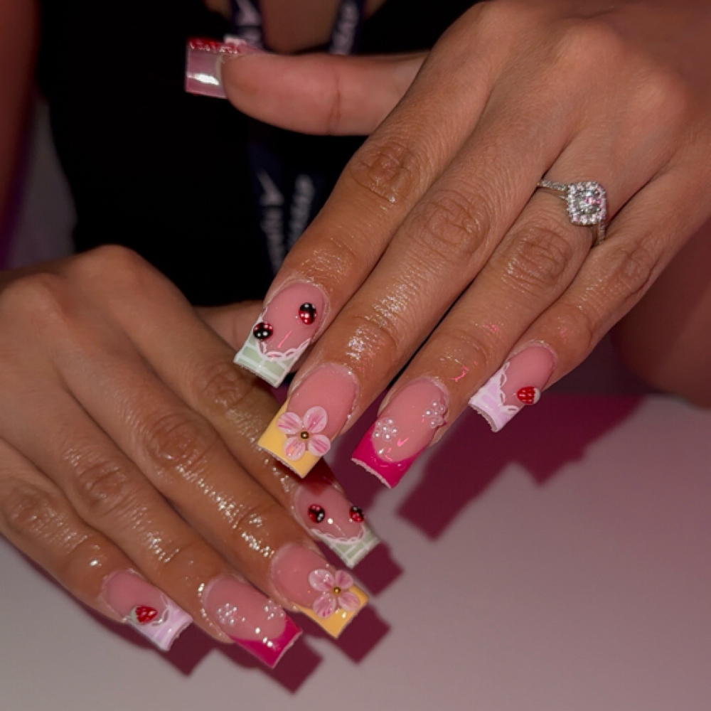 Short Medium Acrylic Nails at Nails By Fanny in phoenix, AZ