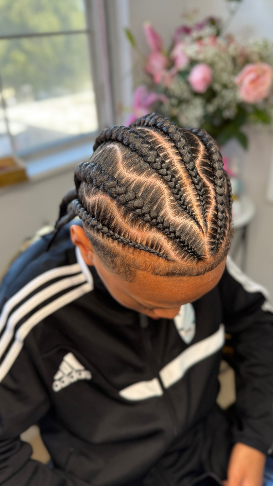 6 Braids (LOW FADE)