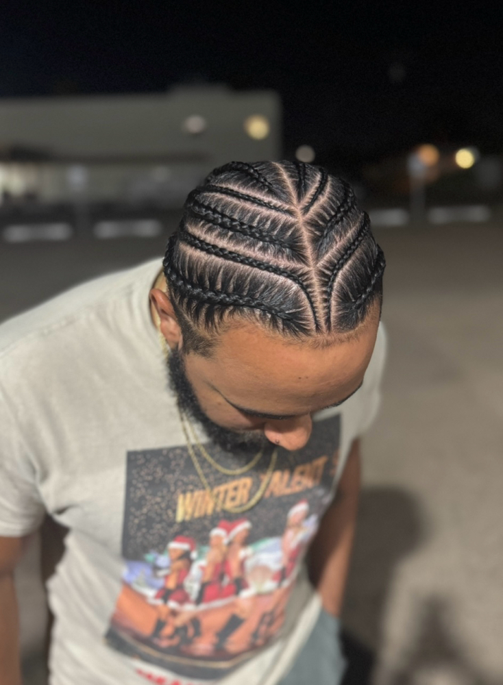 Creative Braids (No Added Hair)