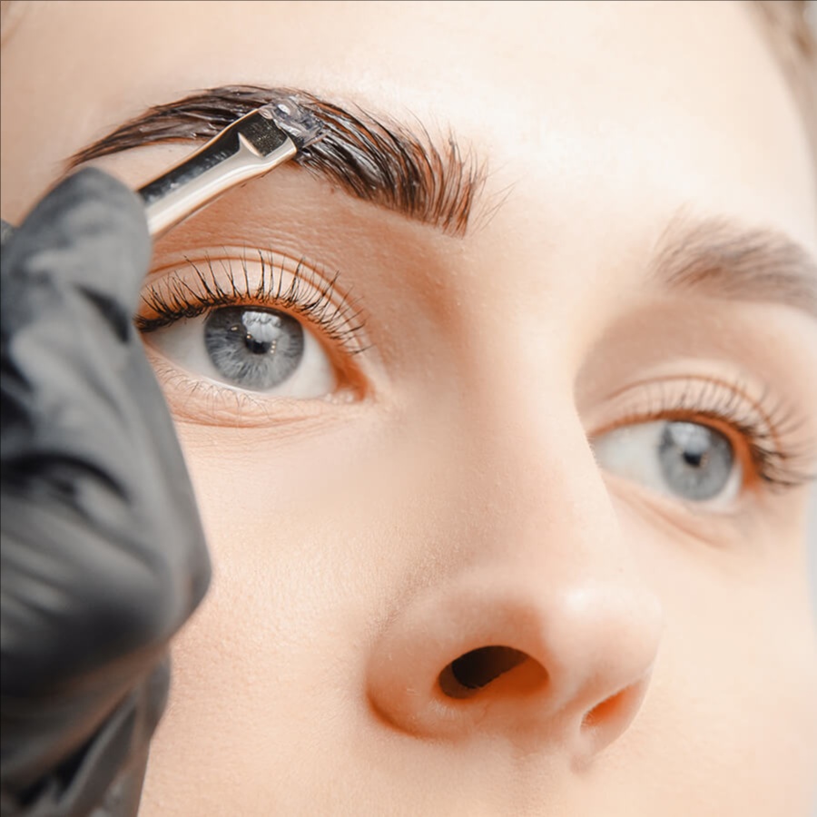The Brow Tint at Luscious Lashes and Pore Decisions in La Quinta, CA