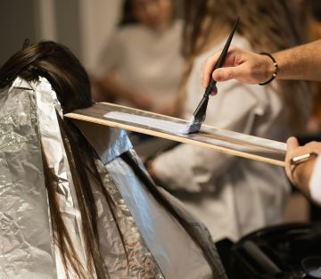 Partial Head Highlight