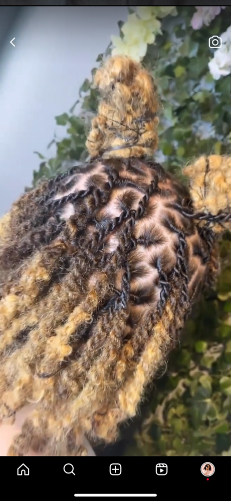 Loc Retwist And Style