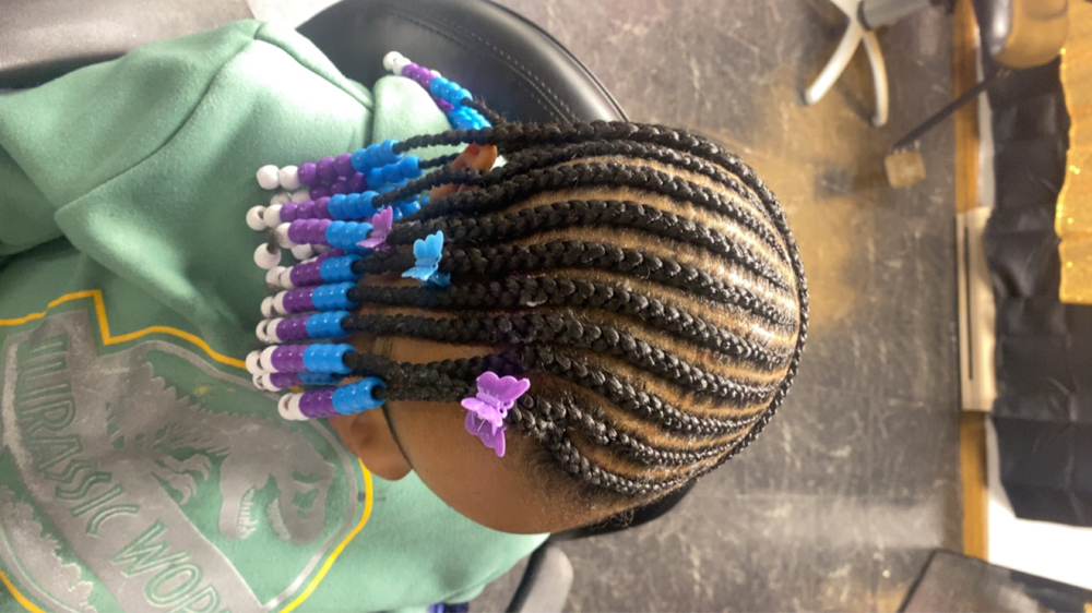 Kids Natural Medium Braids