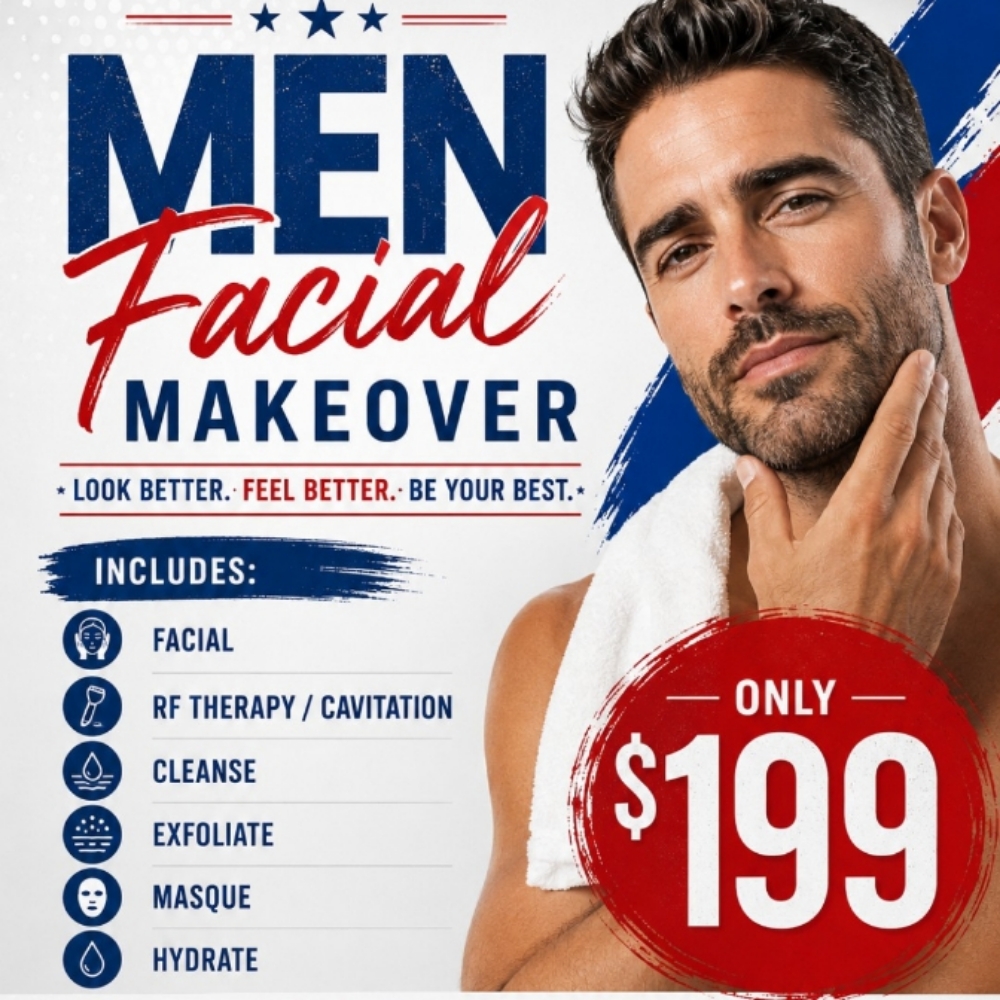 Men Facial Makeover 💫 at Styled By Millie in Arlington, TX