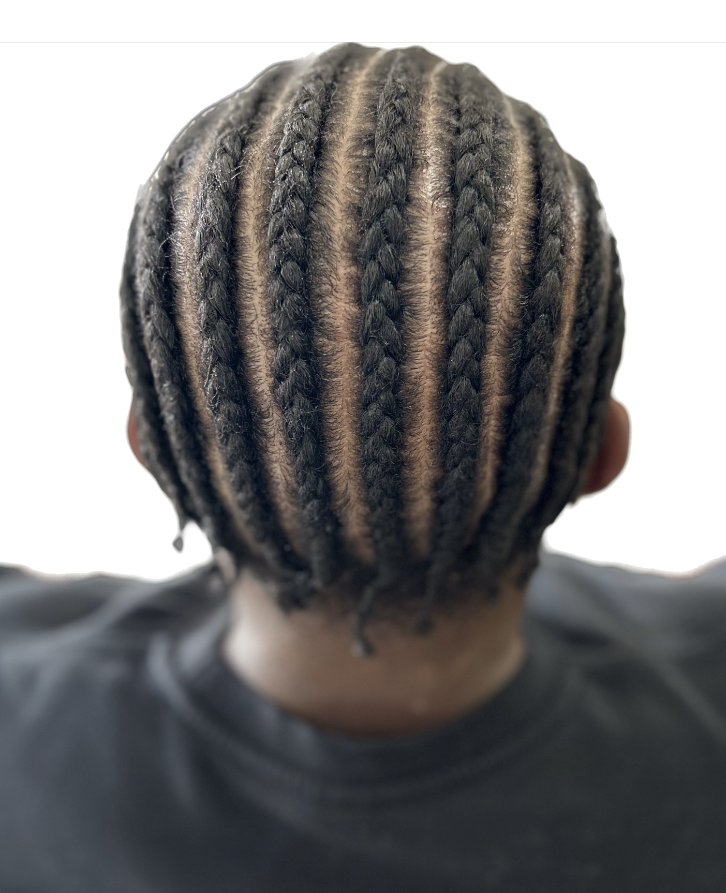 Cornrows/Half Head or Mohawk