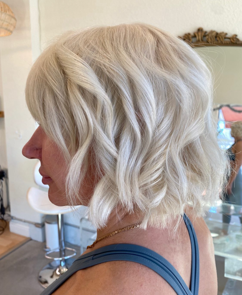 Bleach Root Retouch With Tone