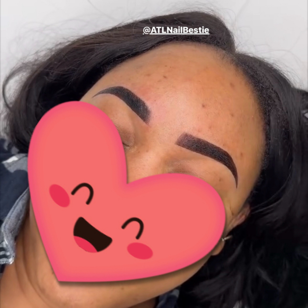 Eyebrow Hair Tinting at ATLNailBestie in Duluth, GA
