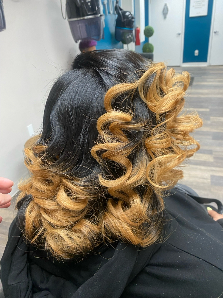 Shampoo and Curl