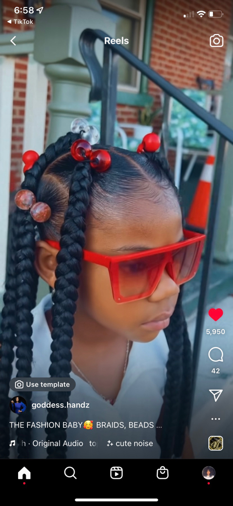 Pony Tail For Girls at BNichole in Clarksville, TN