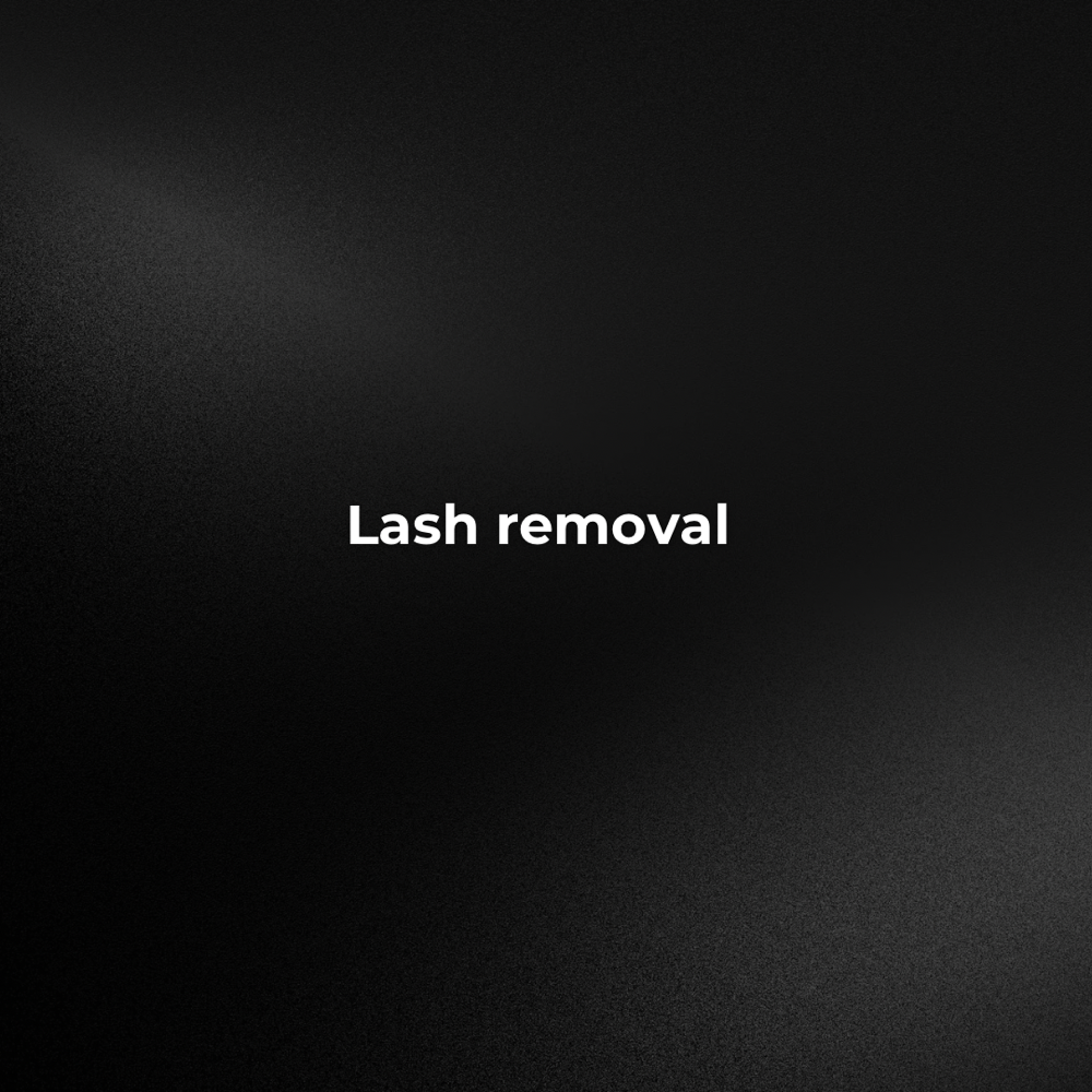 Lash Removal