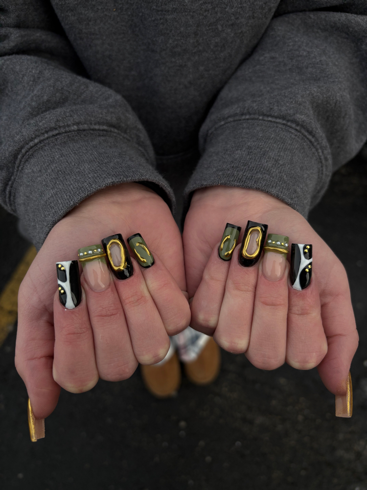 Tier 3 Nail Art at Pink Parrot Beauty LLC in Menomonee Falls, WI
