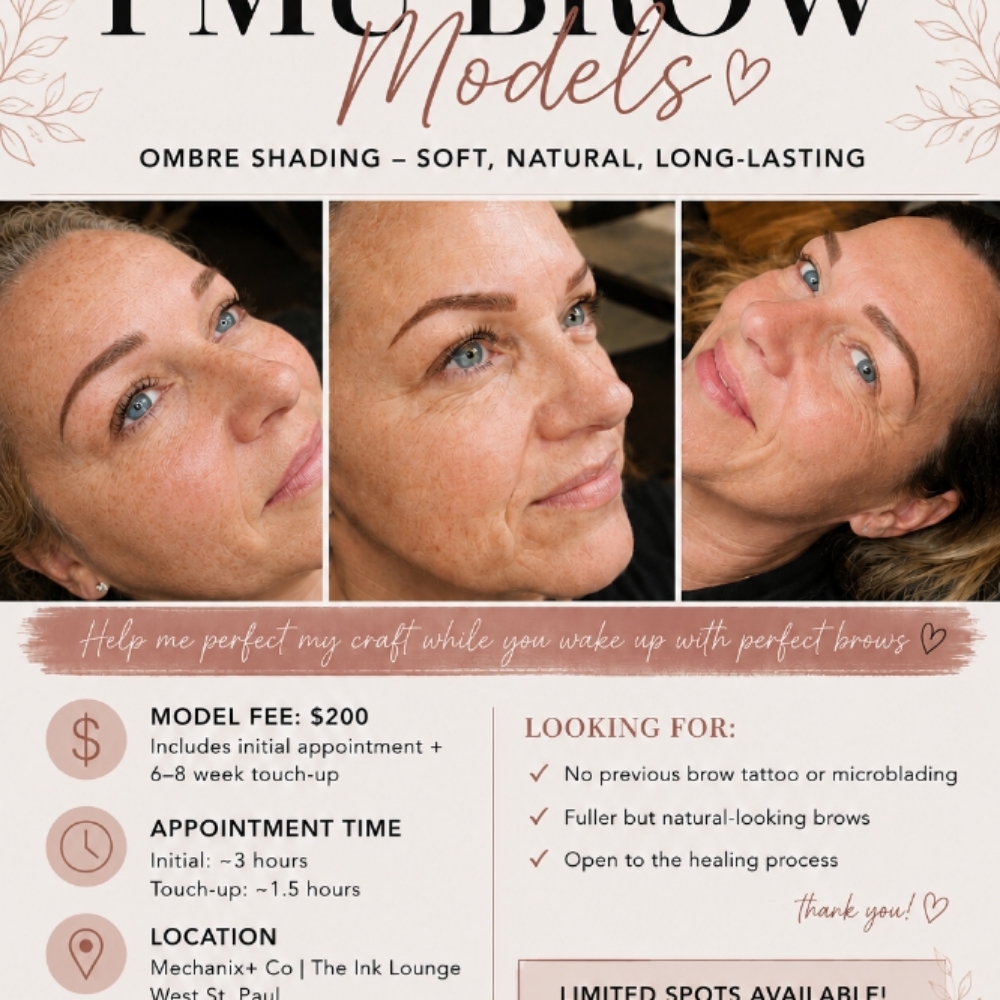 PMUBrows Call Ginny 763-600-2853 at Ooh La La Lash, LLC in Pine City, MN