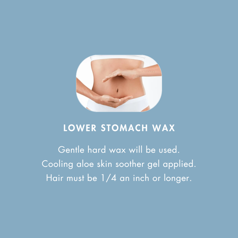 Lower Stomach Wax