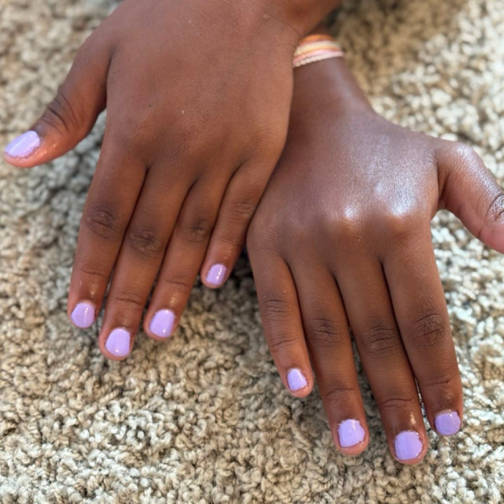 Kids Manicure Gel Polish at Lust Nails and Spa in Columbia, SC