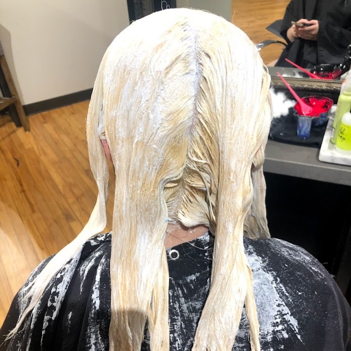 Bleach and Tone at Chroma Hair Lounge in West Bend, WI