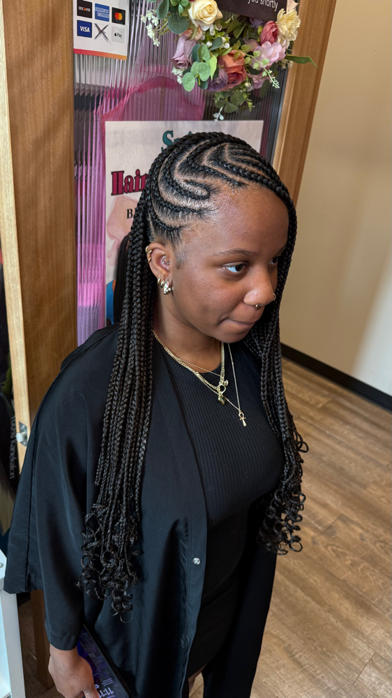 Lemonade + Knotless Braids