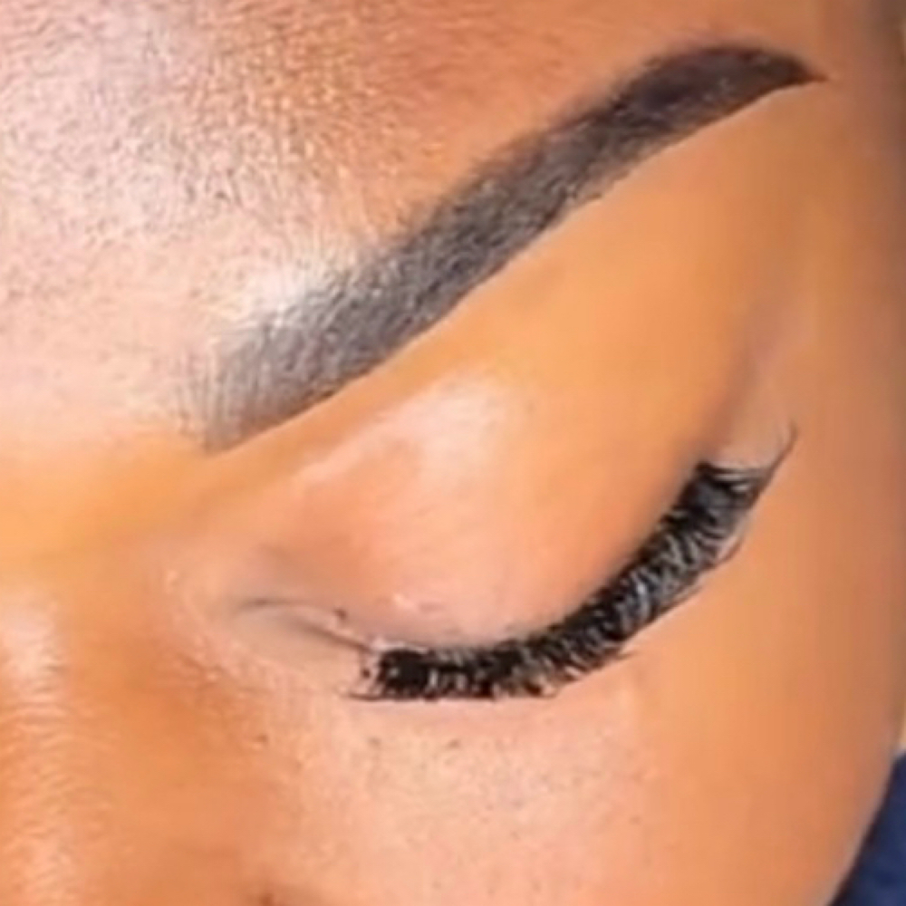 EyeLash Cluster + Brow Wax & Tint at POLISHED LIFESTYLES in East Point, GA