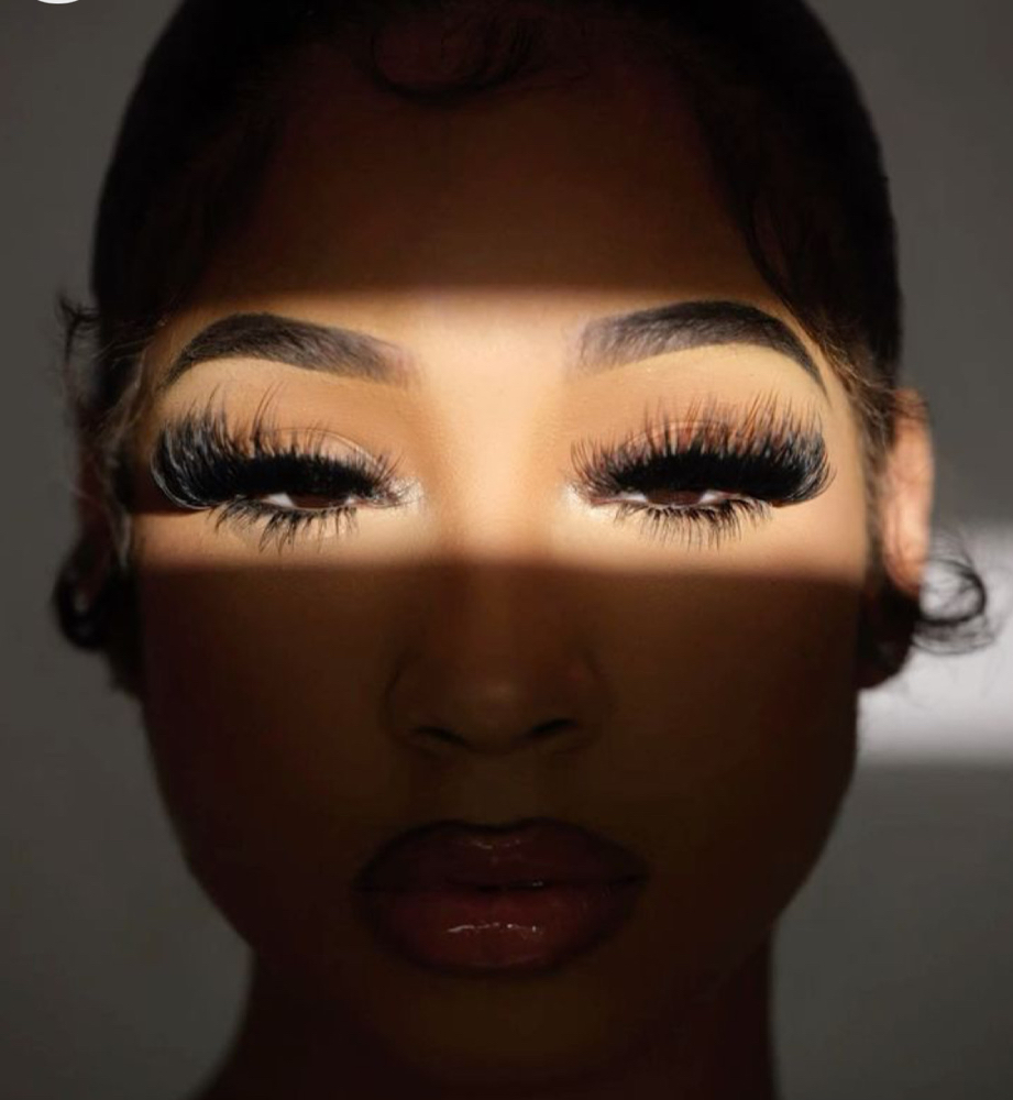 EyeLash Cluster + Brow Wax & Tint at POLISHED LIFESTYLES in East Point, GA