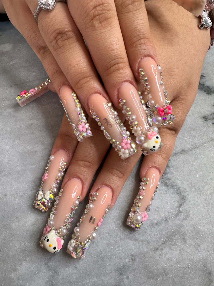Long Nails Full Set