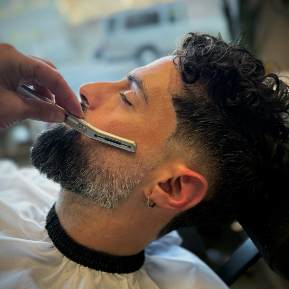 Beard trim at Seven Fishes in Brooklyn, NY