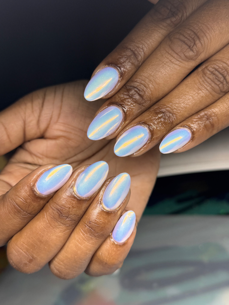 Chrome Nail Art at Toy Claytor in Raleigh, NC