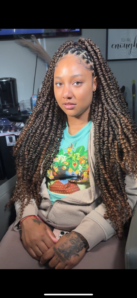 FULANI BRAIDS (TWISTED BACK) at Callidora Luxe Beauty LLC in Madison, AL