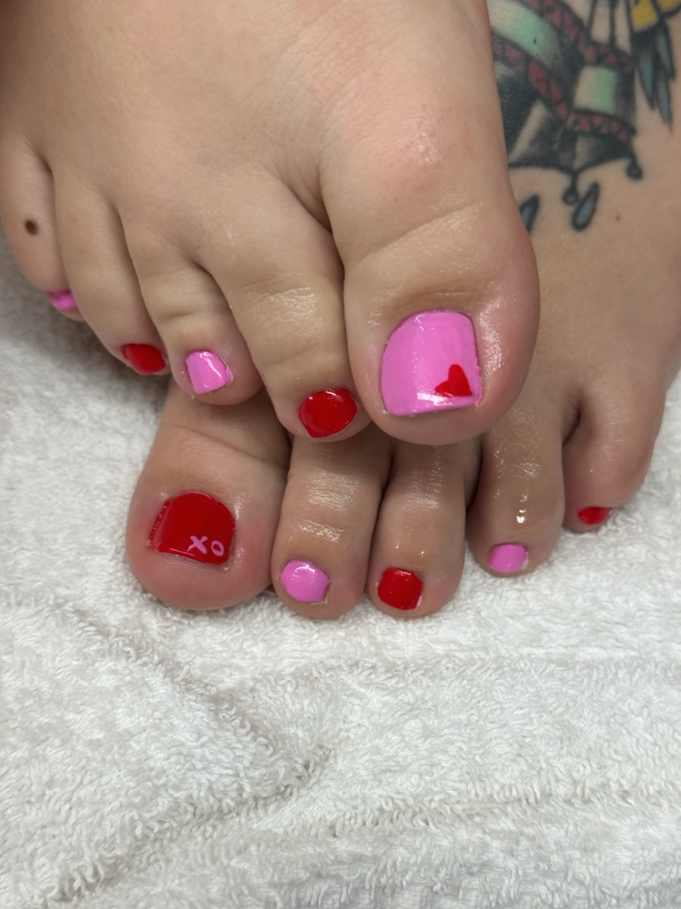 Waterless Pedicure