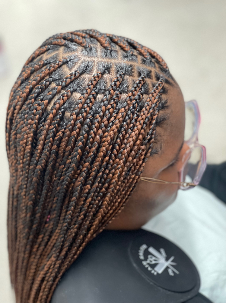 Small knotless/box braids at Tks Beauty Bar LLC in Memphis, TN
