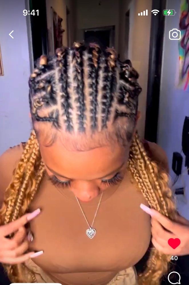 12-14 Stitch BRAIDS(SMALL BRAIDS)