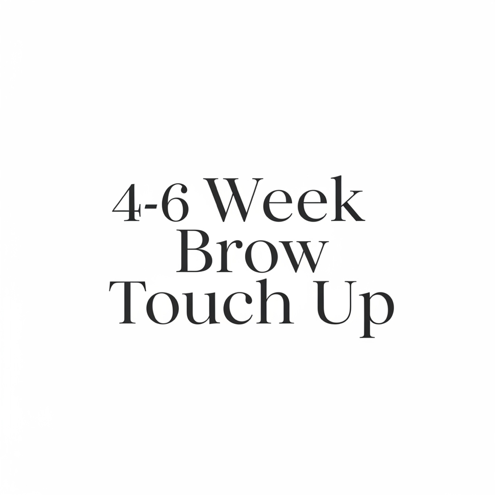 4-6 Week Brow Touch Up at Snatched Beauty in Dallas, TX