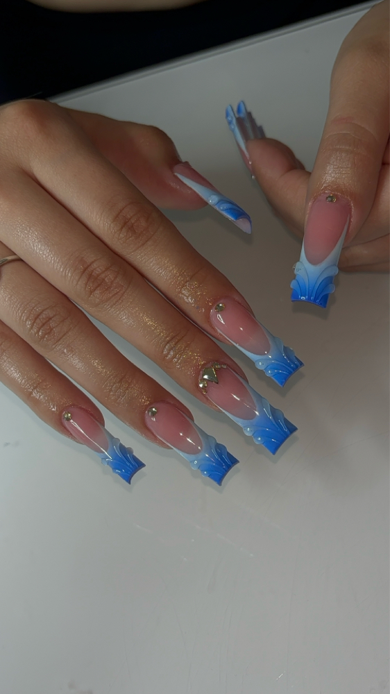 Long Full Set at Nailed By Christiana in Tucson, AZ