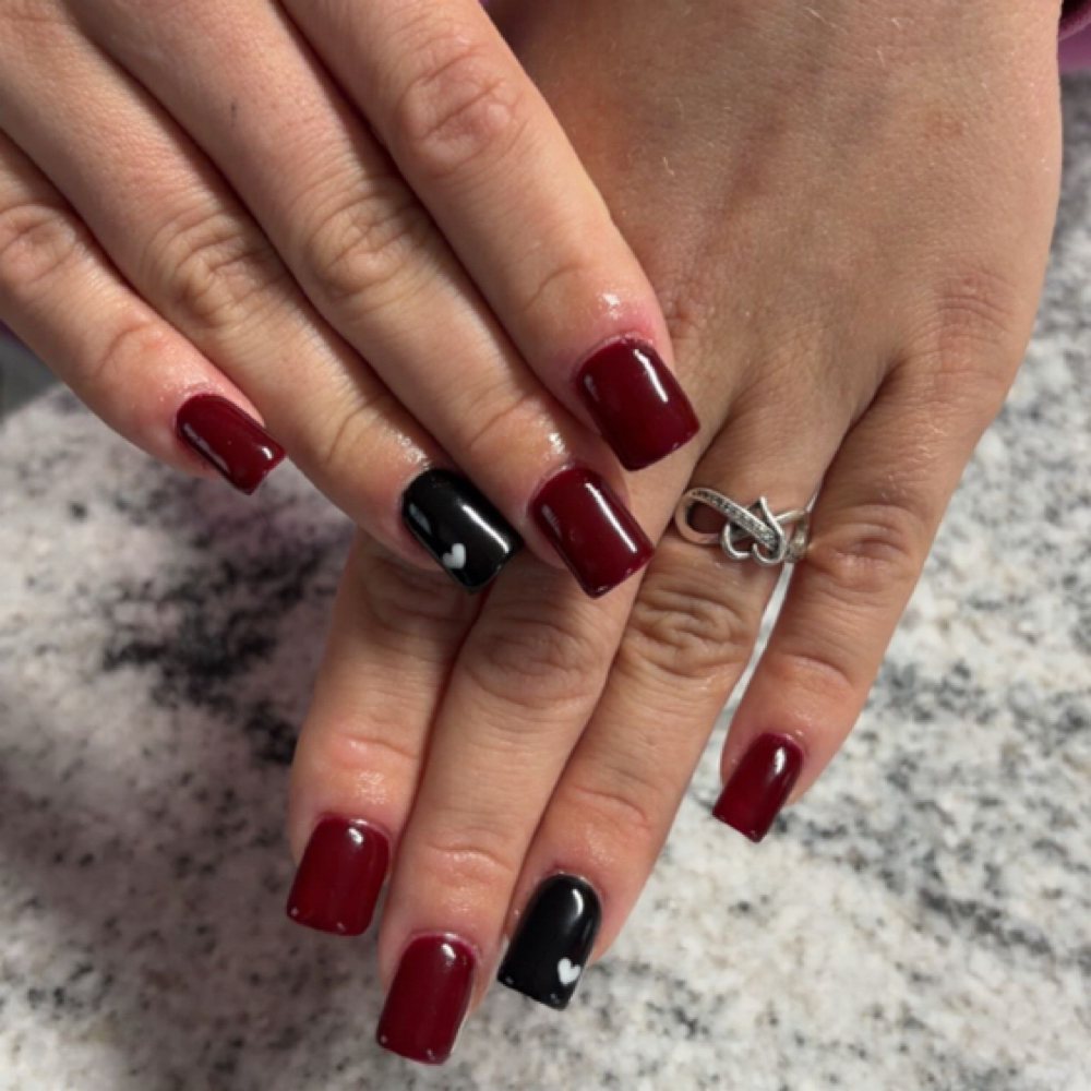 Simple Art Work at Obsessions Salon and Spa in Muscatine, IA